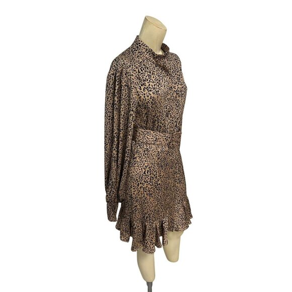 Anthropologie x Mare Mare Laurie Cheetah Print Mini Dress XS - Picture 4 of 7